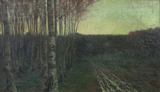 Schlosser Robert (1880 - 1943) - Březový háj za soumraku