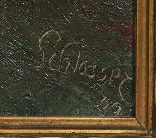 Schlosser Robert (1880 - 1943) - Březový háj za soumraku