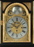 Barokní stolní hodiny - Johann Michael Bergauer Wienn