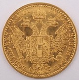 Zlatá mince: Dukát FJI 1901