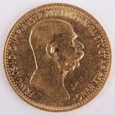 Zlatá mince: 10 Koruna FJI 1909 