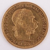 Zlatá mince: 10 Koruna FJI 1896