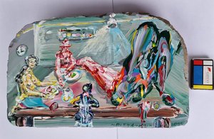 Michael Rittstein (1949) - Nohy na stole