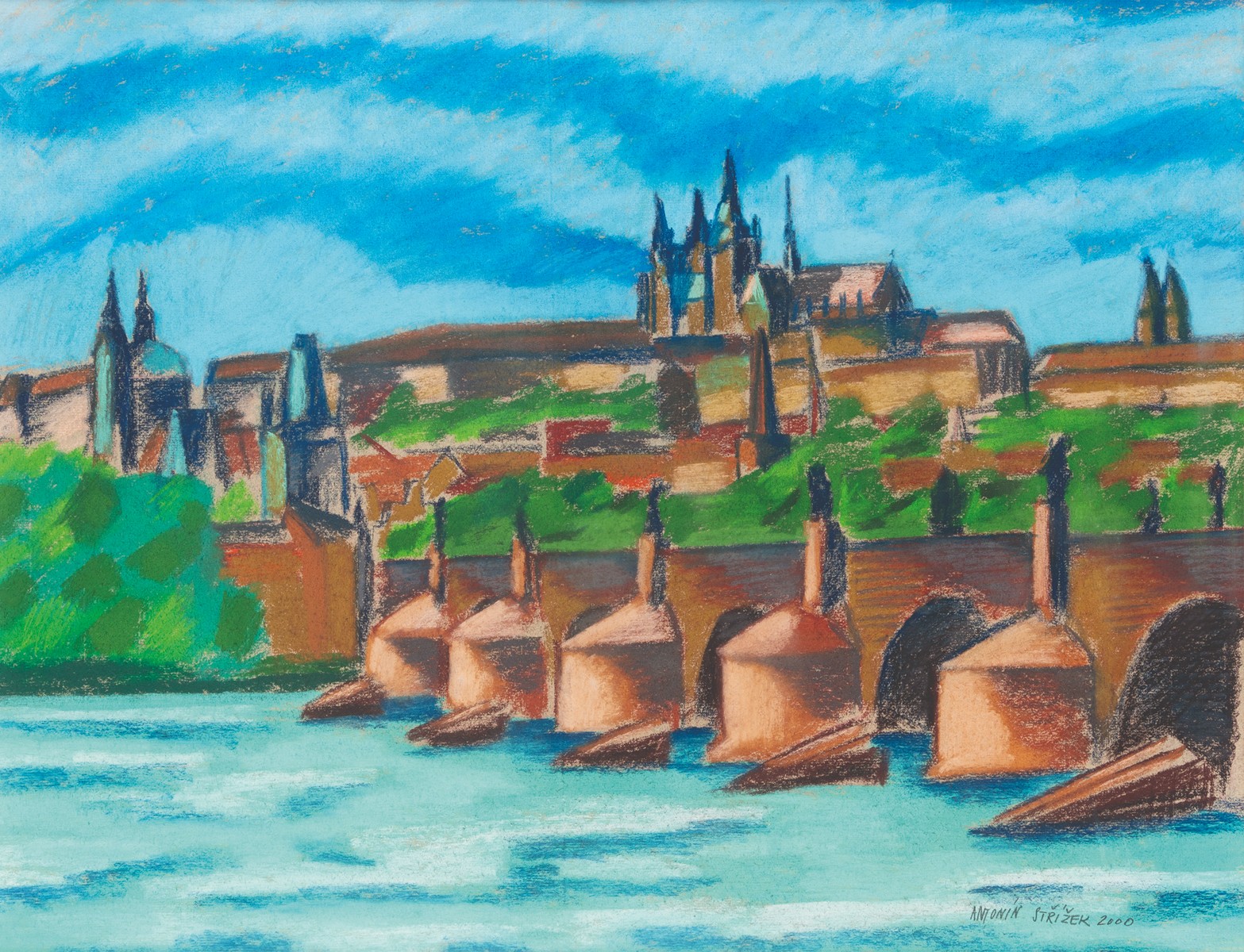 Střížek Antonín *1959 - Karlův most, 2000