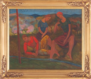 Bílek Alois 1887–1961 - Odpočinek u potoka