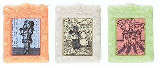 Janovský Jakub *1984 - Vzpěračka, Judita a Holofernes, Teletubbies, 2017 – 3 ks