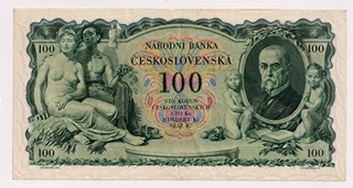 100 KORUN ČESKOSLOVENSKÝCH