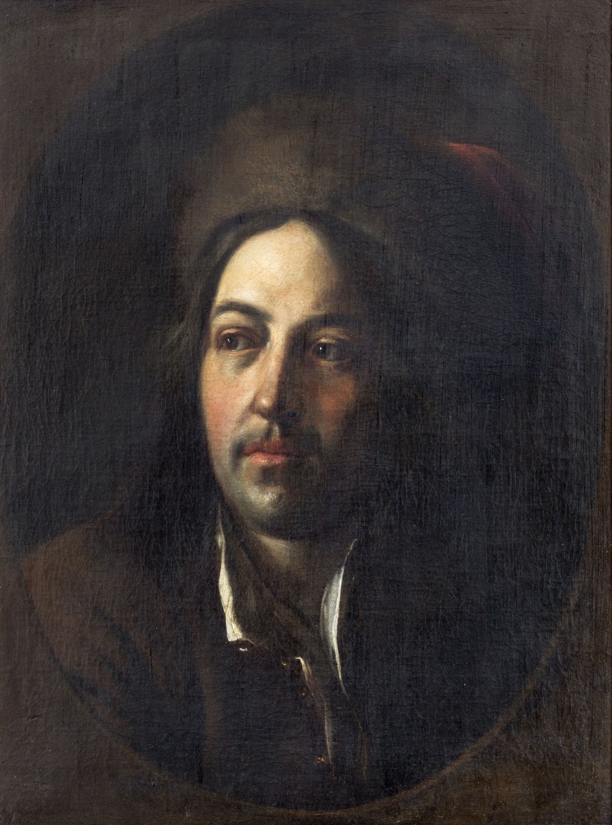 Jan Kupecký - Podobizna mladého muže v čepici s vydří kožešinou