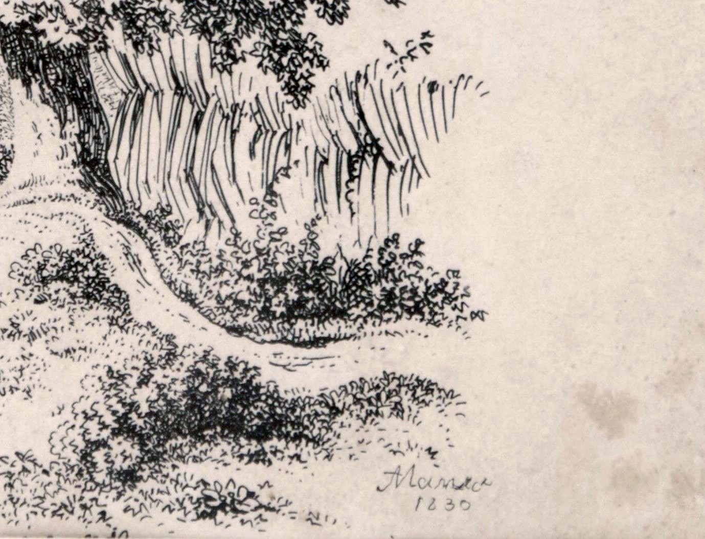 Pod dubem, Antonín Mánes