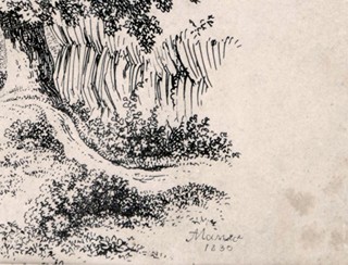 Pod dubem, Antonín Mánes