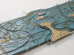 Karel Malich (1924 - 2019) - STUDIE K RELIÉFU Z VYSOKOŠKOLSKÝCH KOLEJÍ V PLZNI-LOCHOTÍNĚ