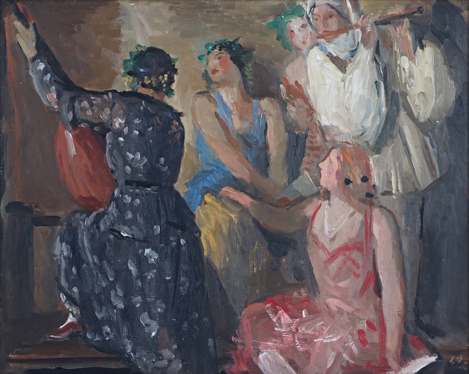 Jakub Obrovský (1882 - 1949) - Domácí maškaráda