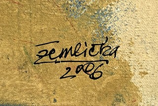 Bohumil Žemlička (1938 - 2013) - VELKÝ FORMÁT - Dívčí akt