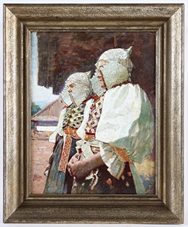 Ludvík Kuba (1863 - 1956) - Slovenky ze Sliače u Rožmberku