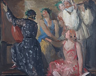 Jakub Obrovský (1882 - 1949) - Domácí maškaráda