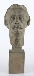 Otakar Španiel (1881 - 1955) - busta Josefa Mánesa z Waldesovy sbírky