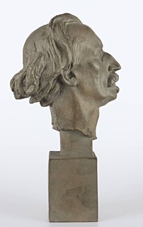 Otakar Španiel (1881 - 1955) - busta Josefa Mánesa z Waldesovy sbírky