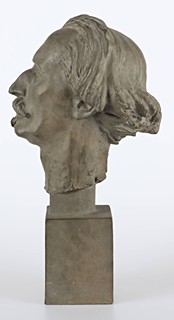 Otakar Španiel (1881 - 1955) - busta Josefa Mánesa z Waldesovy sbírky