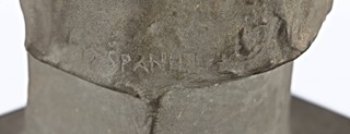 Otakar Španiel (1881 - 1955) - busta Josefa Mánesa z Waldesovy sbírky