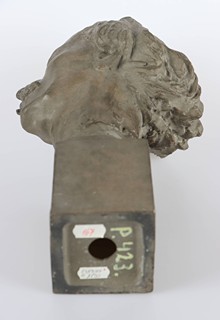 Otakar Španiel (1881 - 1955) - busta Josefa Mánesa z Waldesovy sbírky
