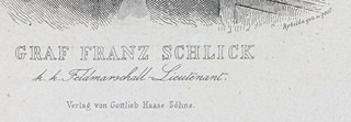 Josef Rybička (1817 - 1872) - Hrabě Franz Schlick
