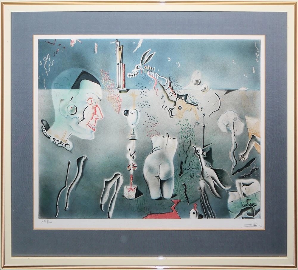 Salvador Dalí (1904 - 1989) - surrealismus - kompozice