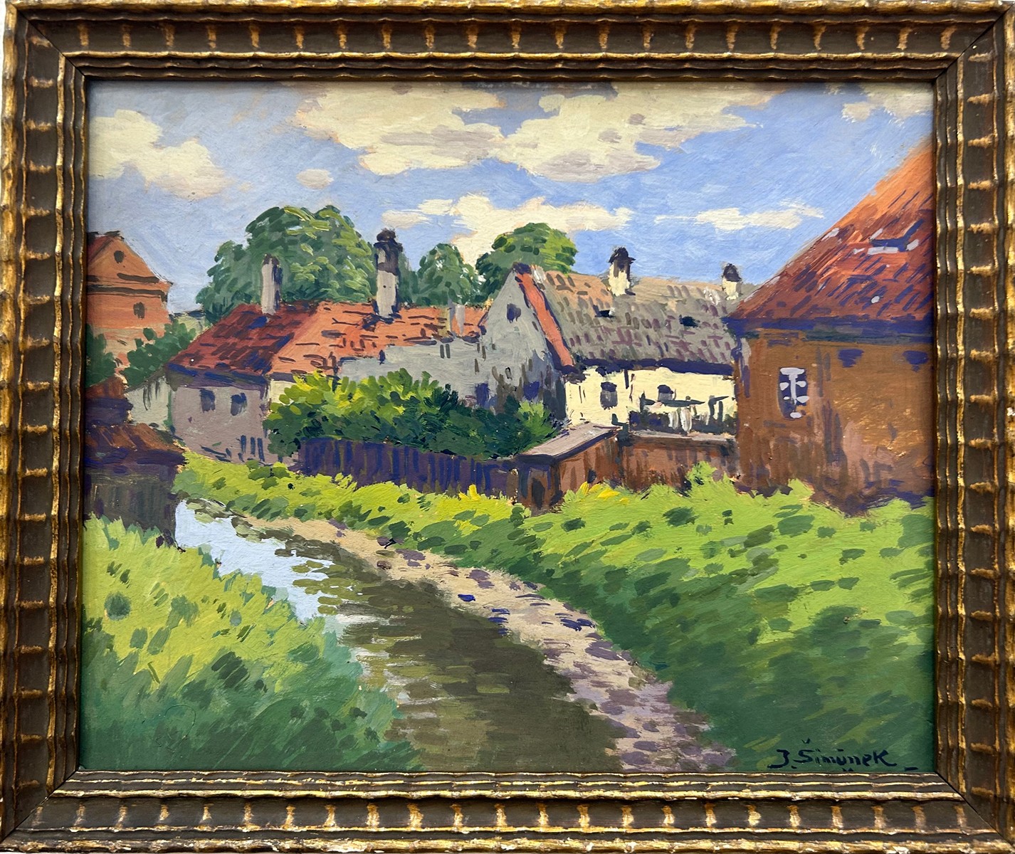 Jaroslav Šimůnek (1872 - 1939) - Léto v Šoproni