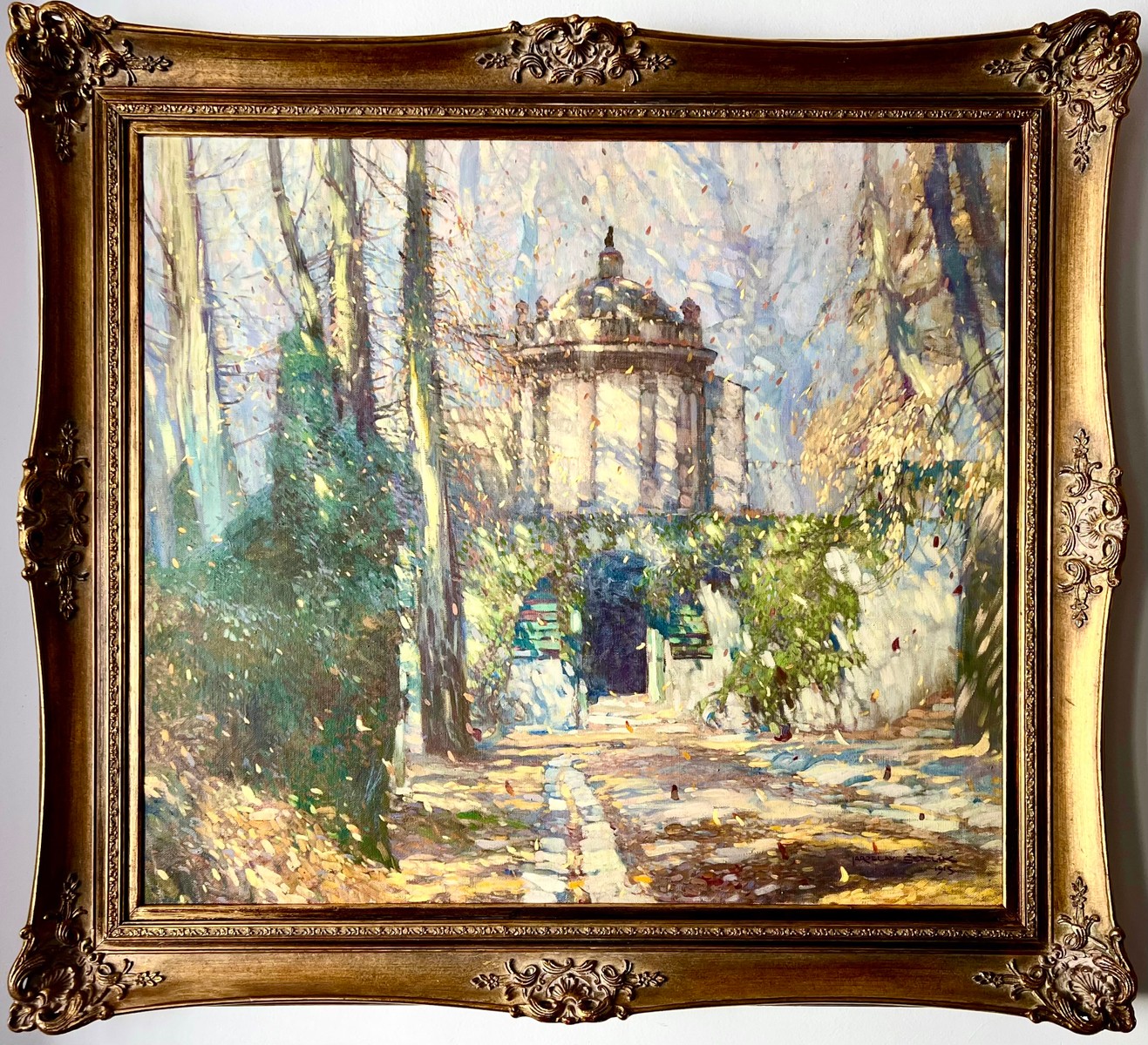 Šetelík Jaroslav 1915 - Hanavský pavilon v Letenských sadech