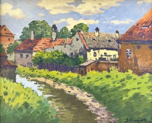 Jaroslav Šimůnek (1872 - 1939) - Léto v Šoproni
