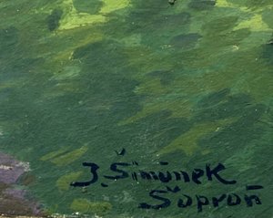 Jaroslav Šimůnek (1872 - 1939) - Léto v Šoproni