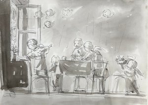 Jan Knap (1949) - Andělé u oběda