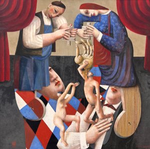 Antonín Lukavský (1947) - Figury, figurýny, figuranti 1989