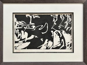 František Kupka (1871 - 1957) - Bílé rytmy na černé