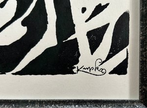 František Kupka (1871 - 1957) - Bílé rytmy na černé