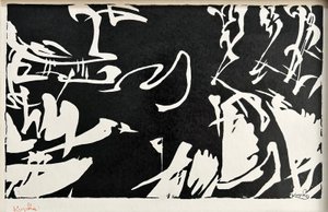 František Kupka (1871 - 1957) - Bílé rytmy na černé