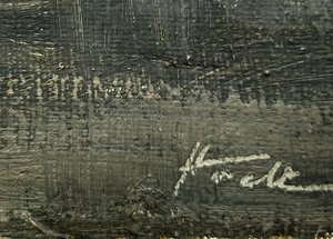 Karel Hodr (1910 - 2002) - Stockholmský přístav