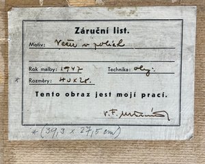 Ulšmíd František Václav 1947 - Večer v polích