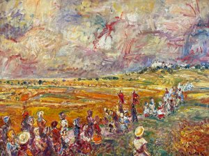 Bohumír Dvorský (1902 - 1976) - Pouť na svatý kopeček