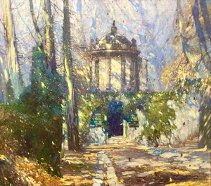 Šetelík Jaroslav 1915 - Hanavský pavilon v Letenských sadech