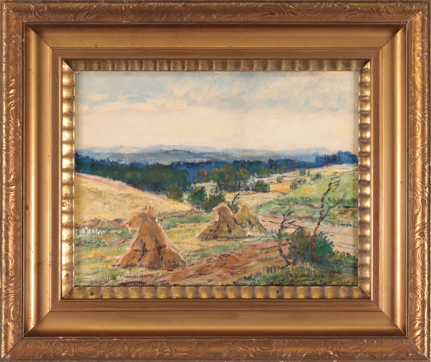 Augustin Mervart - Letní den na Prostřední Bečvě