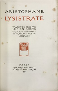 František Kupka - Aristophane Lysistraté