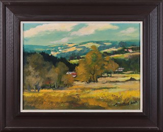 Jan Hladký - Krajina pozdního léta