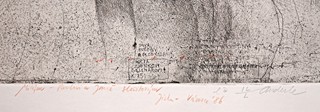 Jiří Anderle (1936) - Dívka, květiny, plody, slavík a motýli