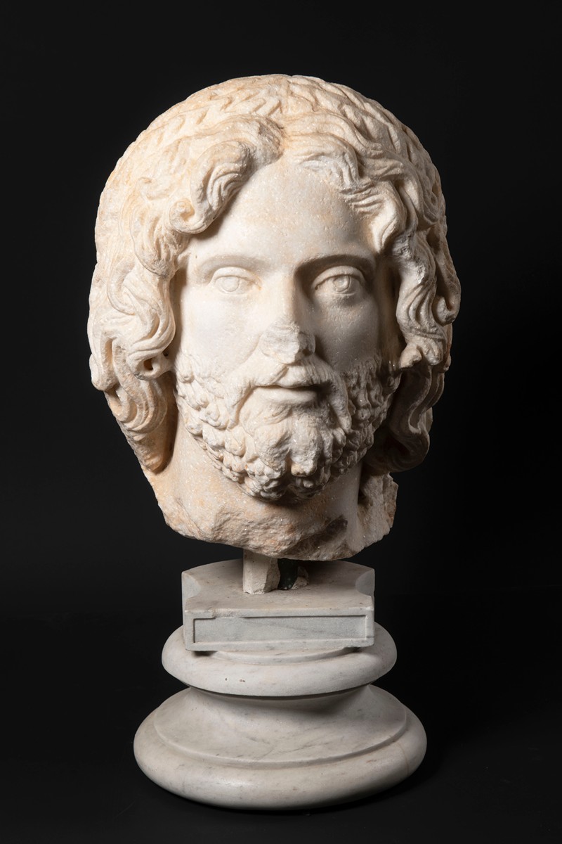 Sculptor of the Roman Empire, attributed to
Large marble head