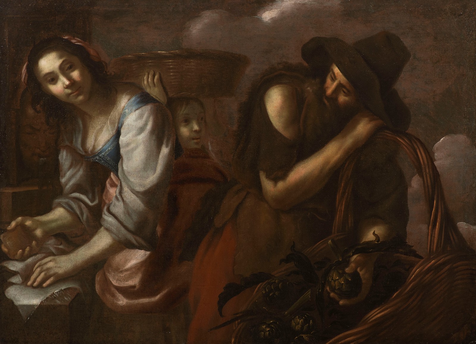 Mattia Preti (1613 - 1699)
Portrait of commoners