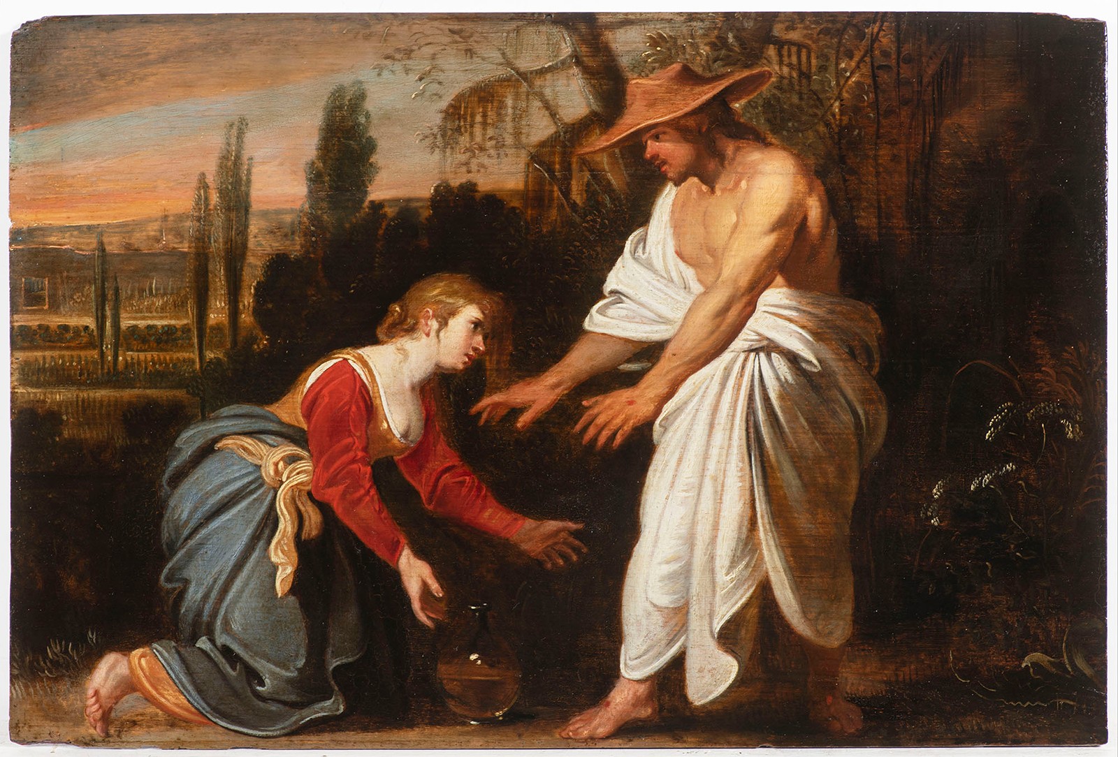 Jacob Pynas (1592/1593-1650/1660) - attributed to 
Noli me tangere