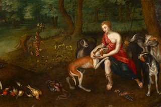 Jan Breughel the Younger (1601–1678)

Diana with her dogs after hunting