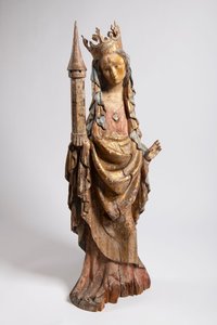 Bohemia or Salzburg Around 1420
St. Barbara