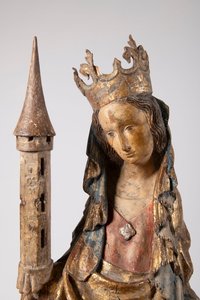 Bohemia or Salzburg Around 1420
St. Barbara