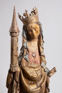 Bohemia or Salzburg Around 1420
St. Barbara